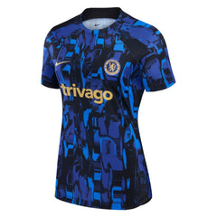 Chelsea Women's 2023/24 Home Academy Pro Pre-Match Top Blue - Nike