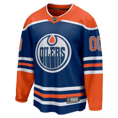 Edmonton Oilers Fanatics Home Breakaway Custom Jersey - Royal - NHL 5143722
