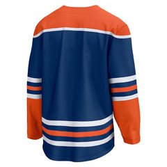 Edmonton Oilers Fanatics Home Breakaway Blank Jersey - Royal - NHL 5143783
