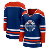 Edmonton Oilers Fanatics Women's Home Breakaway Blank Jersey - Royal - NHL 5143784
