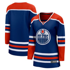 Edmonton Oilers Fanatics Women's Home Breakaway Blank Jersey - Royal - NHL 5143784
