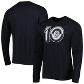 Brooklyn Nets '47 10th Anniversary Super Rival Long Sleeve T-Shirt Black | 47 brand US