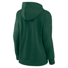 Green Bay Packers Women's Primary Logo Pullover Hoodie Green