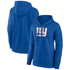 New York Giants Women's Primary Logo Pullover Hoodie Royal