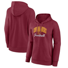 Washington Commanders Women's Victory Script Pullover Hoodie Burgundy