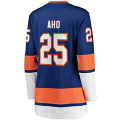 Sebastian Aho New York Islanders Fanatics Women's Home Breakaway Player Jersey - Royal - NHL 5146695
