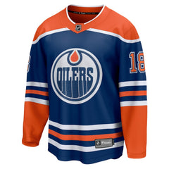 Zach Hyman Edmonton Oilers Fanatics Home Breakaway Player Jersey - Royal - NHL 5146733