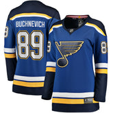 Pavel Buchnevich St. Louis Blues Fanatics Women's Home Breakaway Player Jersey - Blue - NHL 5148708