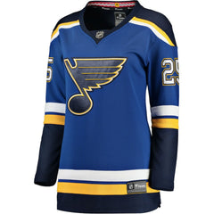 Jordan Kyrou St. Louis Blues Fanatics Women's Home Breakaway Player Jersey - Blue - NHL 5148711
