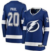 Nicholas Paul Tampa Bay Lightning Fanatics Women's Home Breakaway Player Jersey - Blue - NHL 5148718