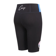 Chicago Cubs Pro Standard Women's City Scape Bike Shorts - Black - MLB Lifestyle