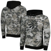 Toronto Raptors Hugo Boss Camo Pullover Hoodie Black