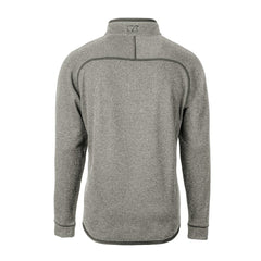 Chicago Bears Cutter & Buck Mainsail Sweater-Knit Big & Tall Half-Zip Pullover Jacket Heather Gray