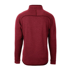 San Francisco 49ers Cutter & Buck Mainsail Sweater-Knit Half-Zip Pullover Jacket Scarlet