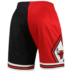 Chicago Bulls Hardwood Classics 1997 Split Swingman Shorts Black/Red | Mitchell & Ness discount