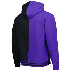 Phoenix Suns Hardwood Classics Split Pullover Hoodie Purple/Black | Mitchell & Ness discount