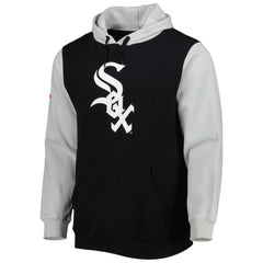 Chicago White Sox Stitches Team Pullover Hoodie - Black/Gray - MLB Discount