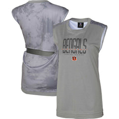 Cincinnati Bengals Women's No Sweat Tank Top Gray