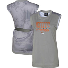 Denver Broncos Women's No Sweat Tank Top Gray