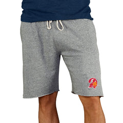 Tampa Bay Buccaneers Concepts Sport Throwback Logo Mainstream Terry Shorts Gray