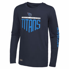 Tennessee Titans Impact Long Sleeve T-Shirt Navy