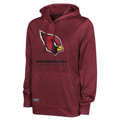 Arizona Cardinals Speed Drill Streak Pullover Hoodie Cardinal