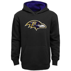 Baltimore Ravens Youth Prime Pullover Hoodie Black