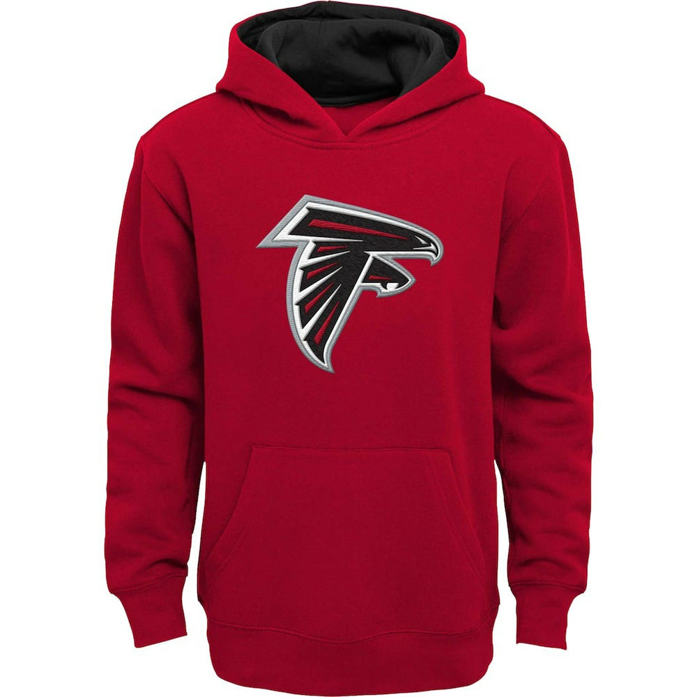 Atlanta Falcons Youth Prime Pullover Hoodie Red