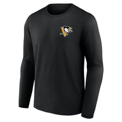Pittsburgh Penguins Territorial Long Sleeve T-Shirt - Black - NHL 5194615