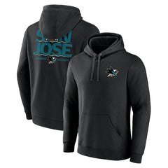 San Jose Sharks Territorial Pullover Hoodie - Black - NHL 5194620