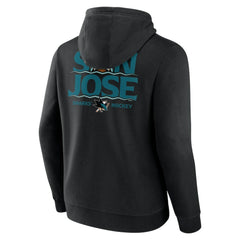 San Jose Sharks Territorial Pullover Hoodie - Black - NHL 5194620