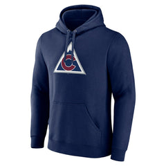 Colorado Avalanche Alternate Team Logo Pullover Hoodie - Navy - NHL 5196942