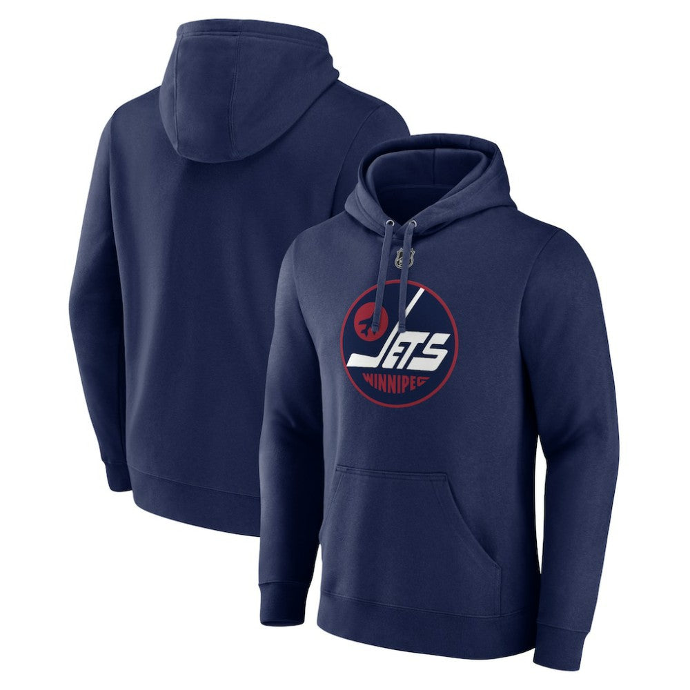 Winnipeg Jets Alternate Logo Pullover Hoodie - Navy - NHL 5197039