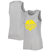 Pittsburgh Pirates Soft as a Grape Women's Tri-Blend Tank Top - Gray - MLB Lifestyle