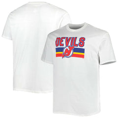 New Jersey Devils Fanatics Big & Tall Special Edition 2.0 T-Shirt - White - NHL 5197740
