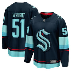 Shane Wright Seattle Kraken Fanatics Men's Home Breakaway Player Jersey - Deep Sea Blue - NHL 5201602