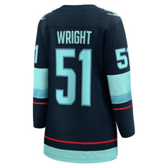 Shane Wright Seattle Kraken Fanatics Women's Home Breakaway Jersey - Deep Sea Blue - NHL 5201603