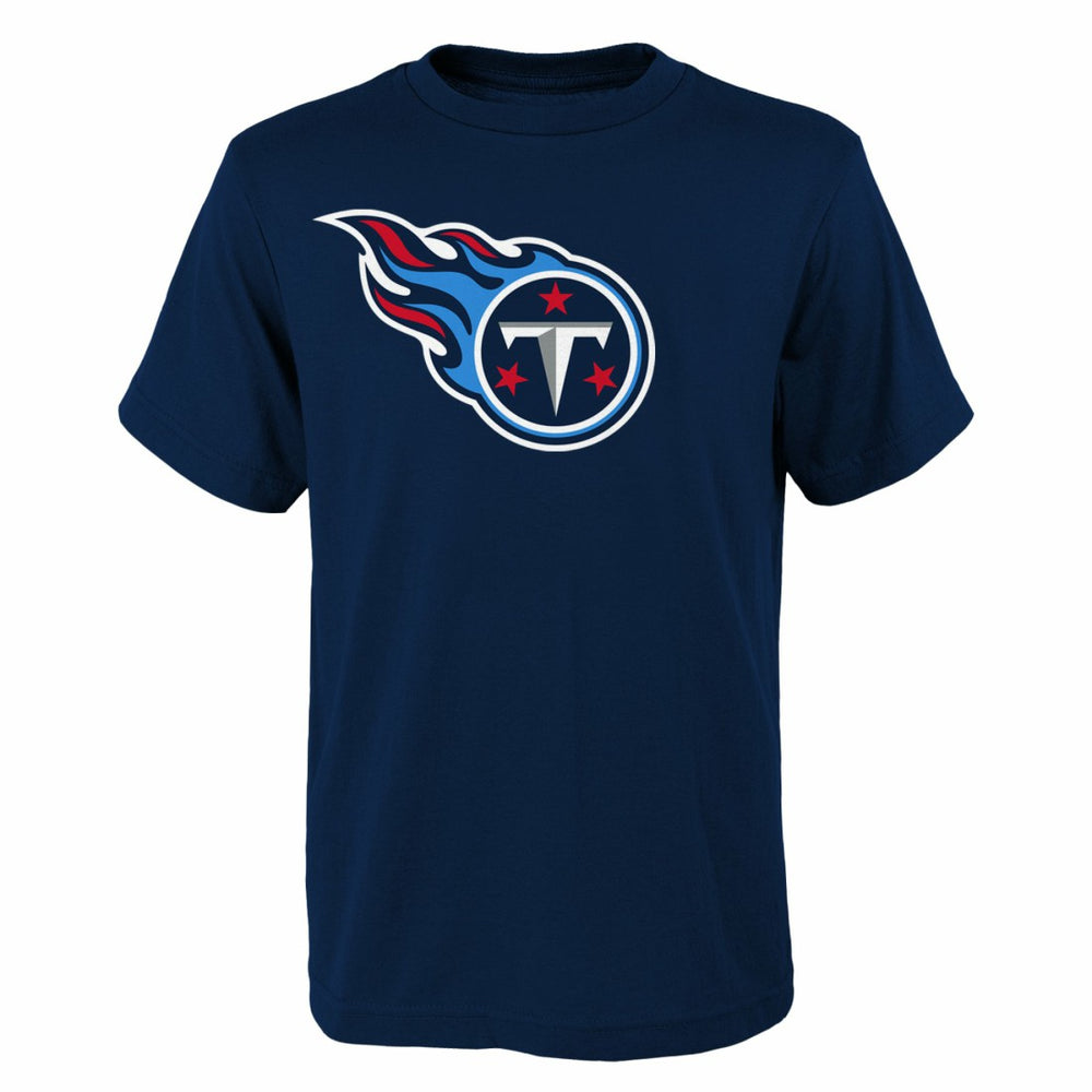 Tennessee Titans Outerstuff Youth Primary Logo T-Shirt Navy