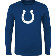 Indianapolis Colts Youth Primary Logo Long Sleeve T-Shirt Royal
