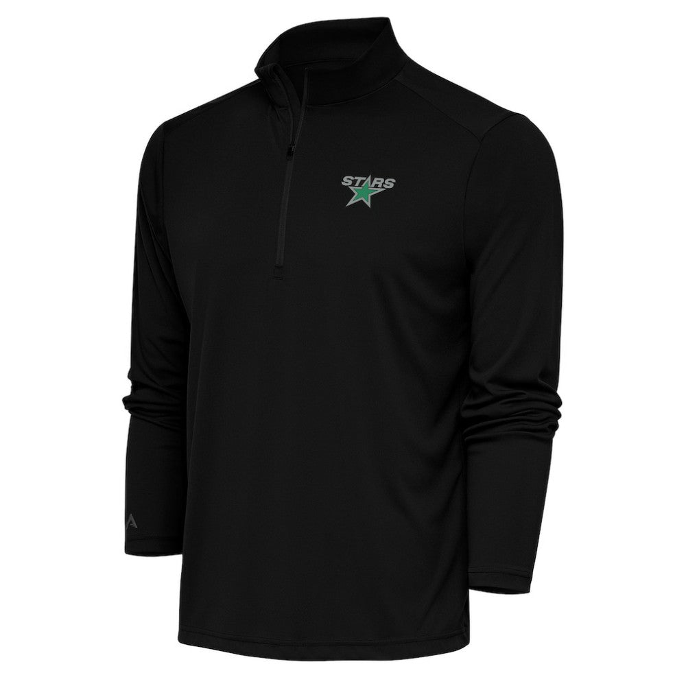 Dallas Stars Antigua Special Edition 2.0 Tribute Quarter-Zip Pullover Top - Black - NHL 5205575