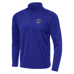 New York Rangers Antigua Special Edition 2.0 Tribute Quarter-Zip Pullover Top - Navy - NHL 5205585