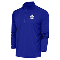 Toronto Maple Leafs Antigua Special Edition 2.0 Tribute Quarter-Zip Pullover Top - Royal - NHL 5205593