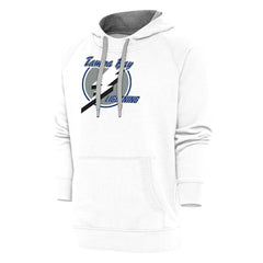 Tampa Bay Lightning Antigua Special Edition 2.0 Victory Pullover Hoodie - White - NHL 5205625