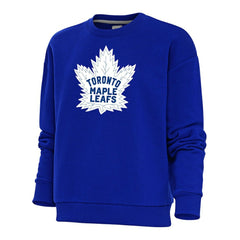 Toronto Maple Leafs Antigua Women's Special Edition 2.0 Victory Crewneck Pullover Sweatshirt - Royal - NHL 5206171