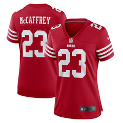 Nike Christian McCaffrey San Francisco 49ers Women's Player Jersey Scarlet