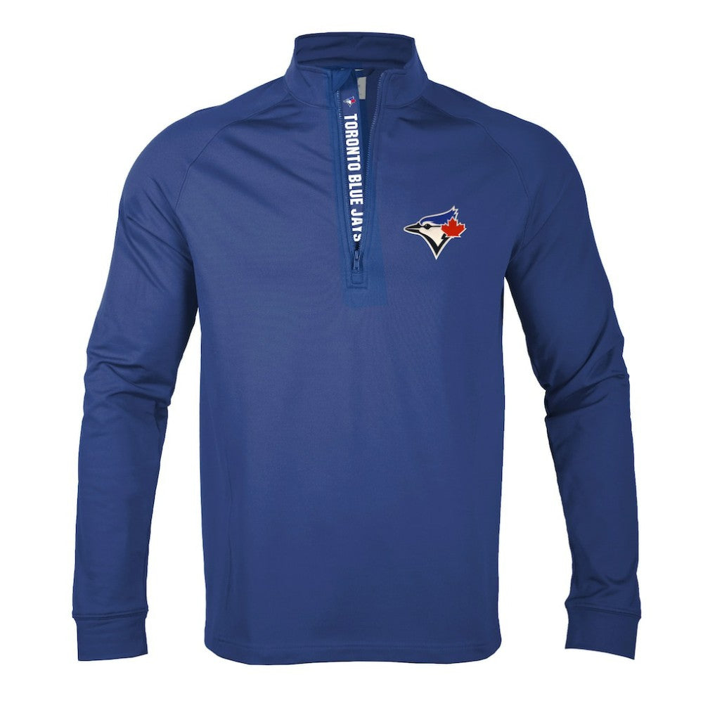 Toronto Blue Jays Levelwear Calibre Quarter-Zip Pullover Top - Royal - MLB Sale