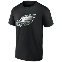 Jalen Hurts Philadelphia Eagles Icon Player Name & Number T-Shirt Black