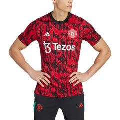 Manchester United 2023/24 Pre-Match Top Red - Adidas Discount