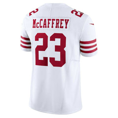Nike Christian McCaffrey San Francisco 49ers Vapor F.U.S.E. Limited Jersey White