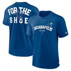 Nike Indianapolis Colts Rewind Slogan T-Shirt Royal